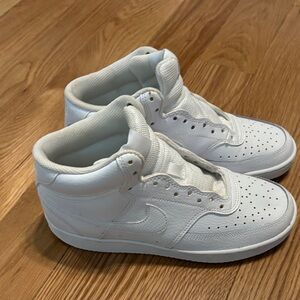 Nike Women's White High-Top Athletic Shoes